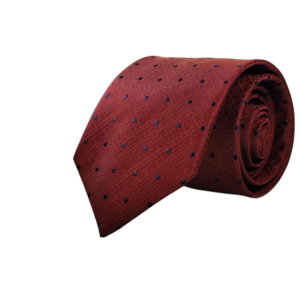 Ensemble cravate et pochette rouge bourgogne